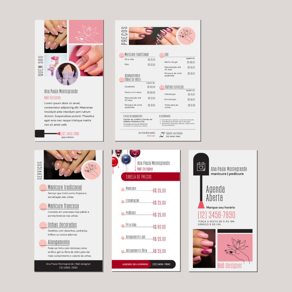 Como Divulgar trabalho nail designer