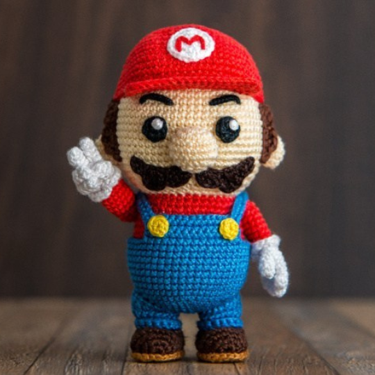 Modelo de amigurumi