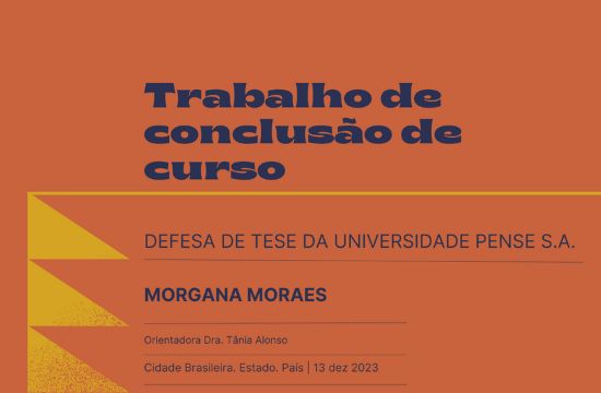 Modelo de apresentação de TCC