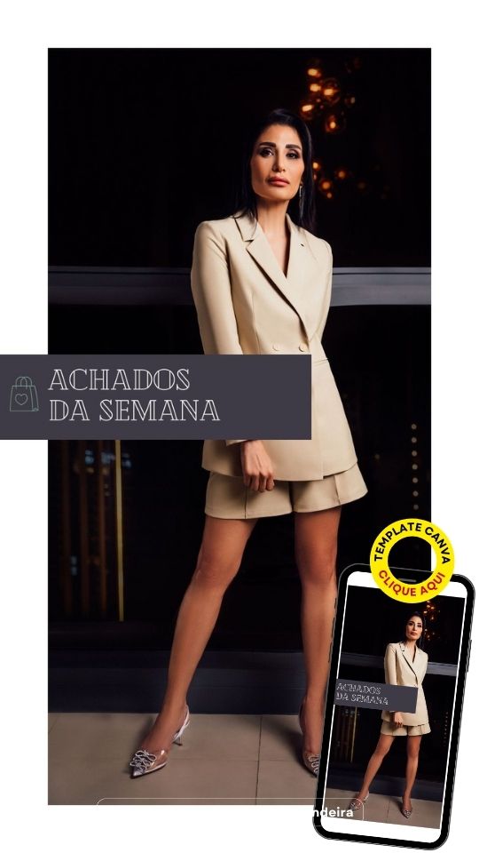 template debom dia achado da semana