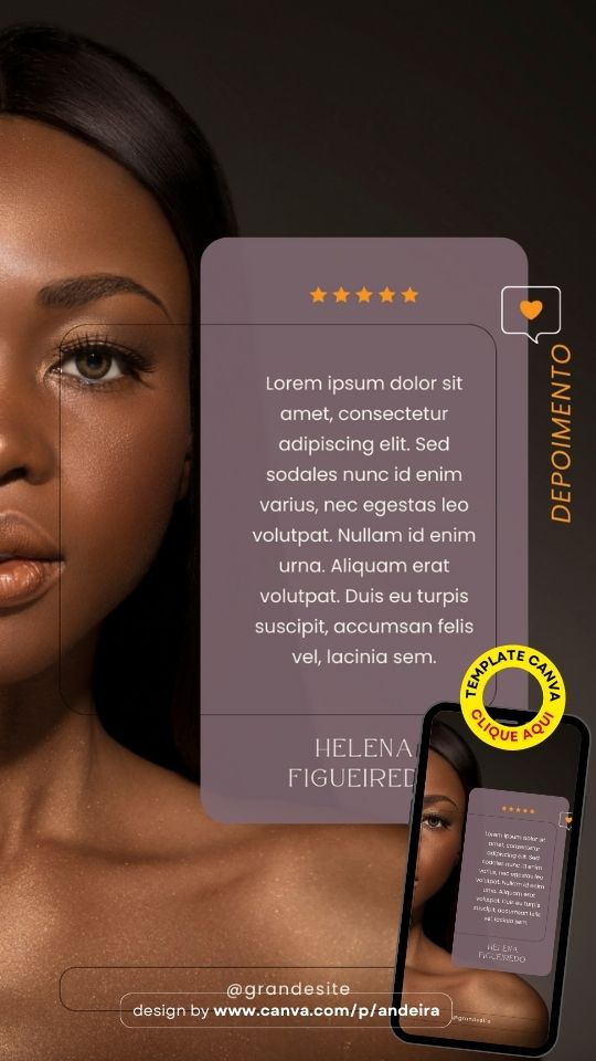 template de bom dia frase estrela