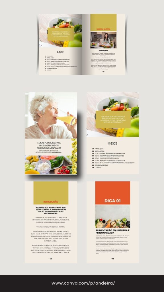 Template Ebook Completo para Nutricionista