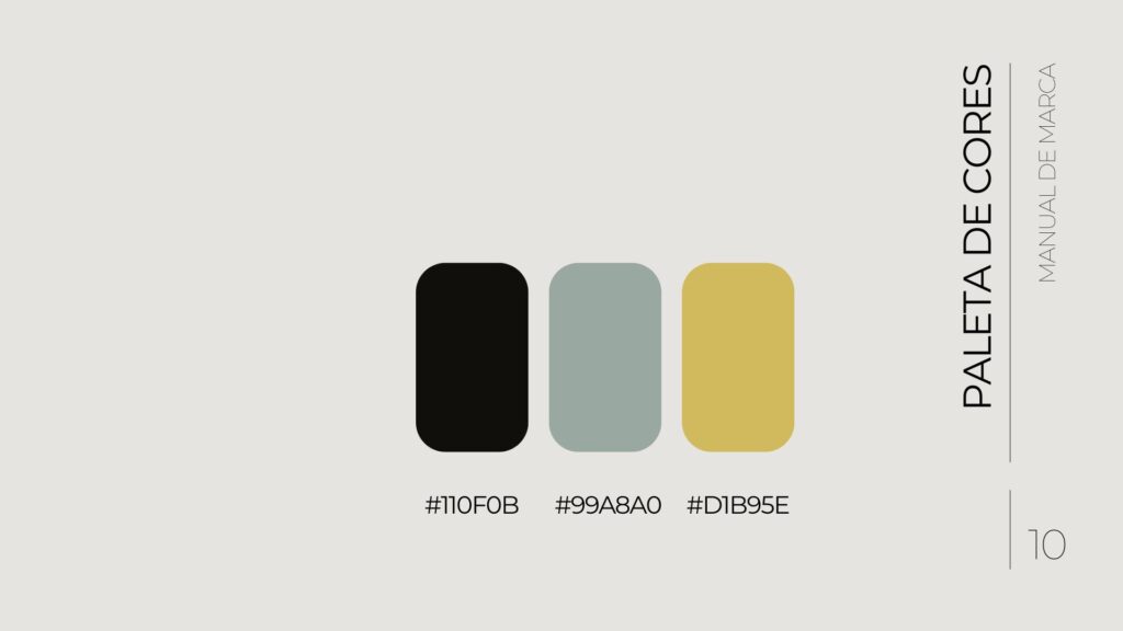 Paleta de de cores para marca Neutro